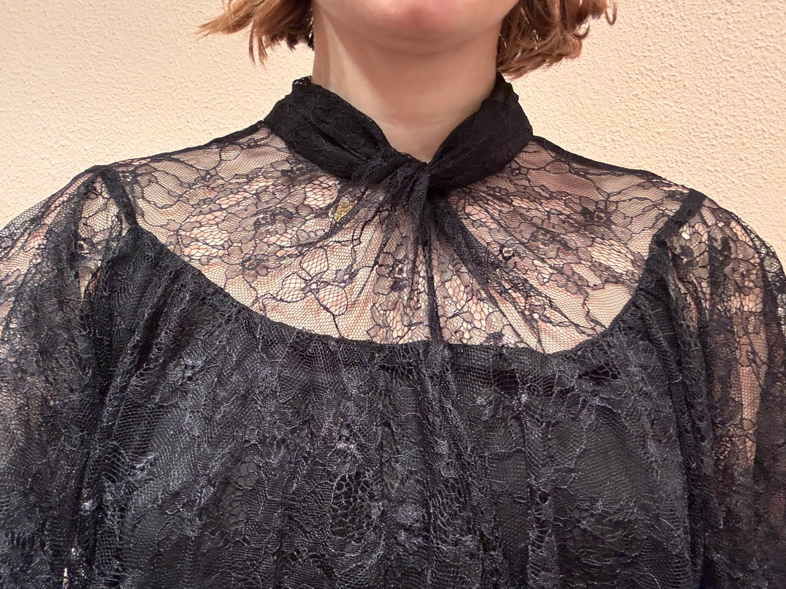 Camisa encaje negro de Zara – photo 6